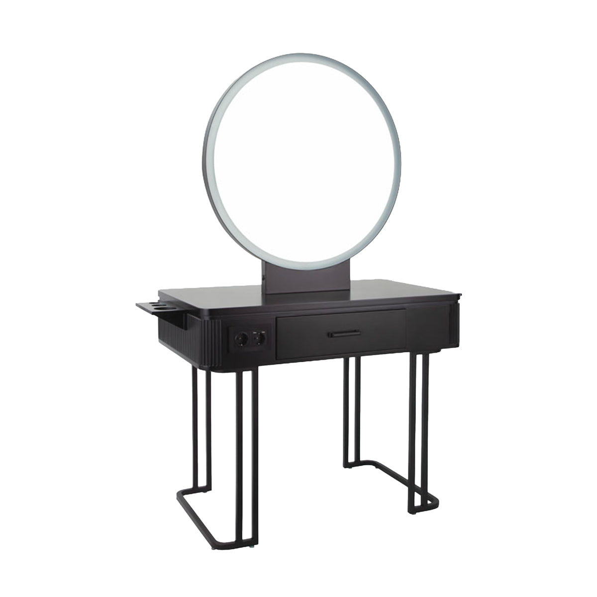 NICOLE Black Dressing Table LED Lighting