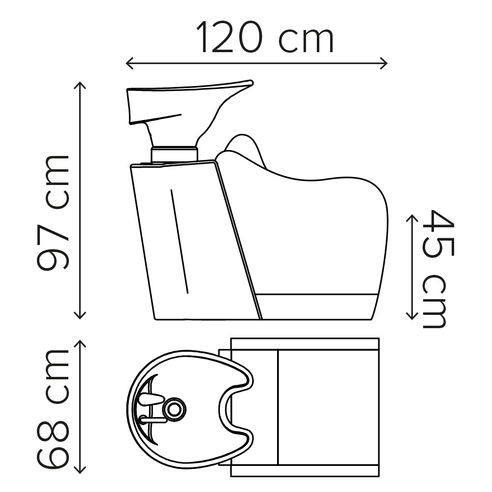 Sondrio shampoo bowl