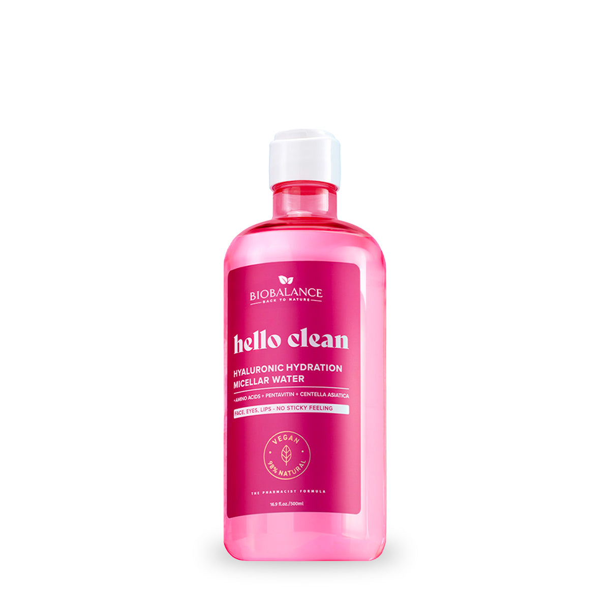 HELLO CLEAN Moisturizing Micellar Water with Hyaluronic Acid