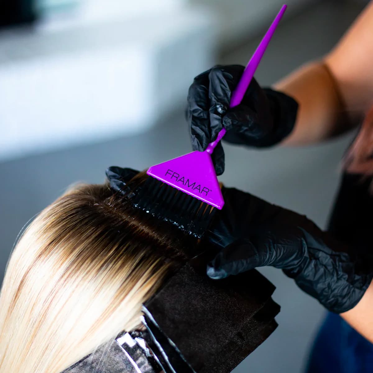 Wide Tinting Brushes x3