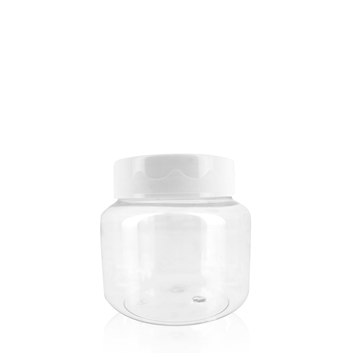 Empty jar with lid