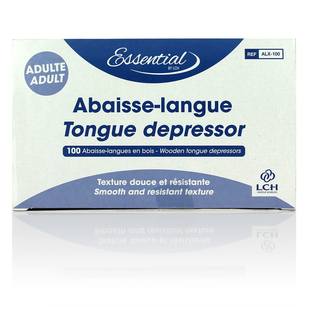 Wooden tongue depressor x100
