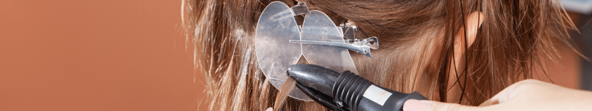 extensions de cheveux à la kératine