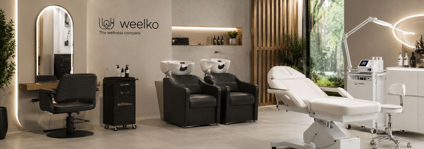 marque WEELKO pour les professionnels de la coiffure et de l'esthétique