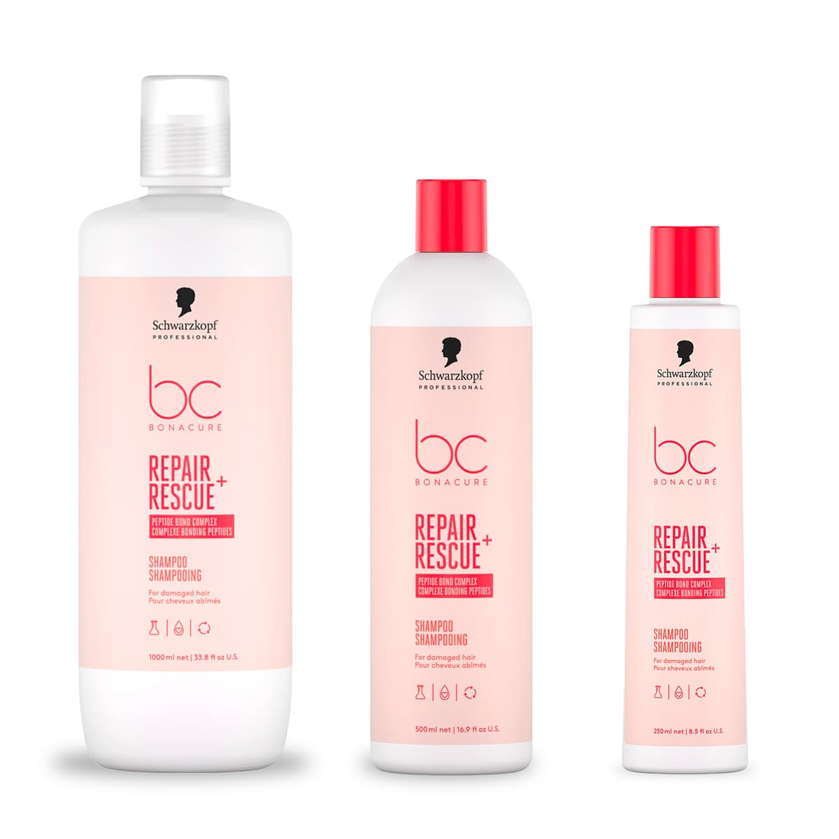 Shampoing Cheveux Abîmés BC Repair Rescue