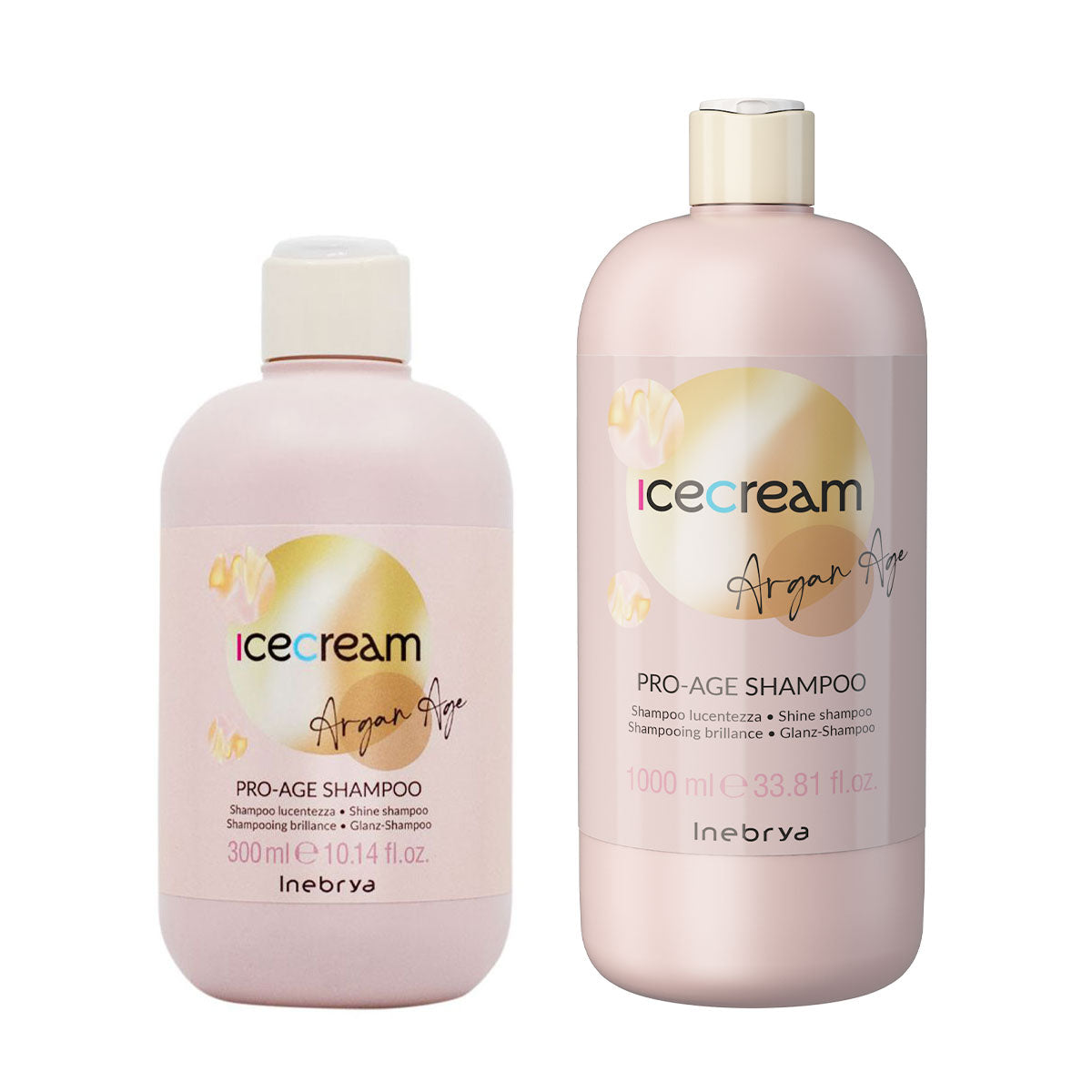 Shampoing brillance Pro-Age à l'huile d'argan Icecream Argan Age