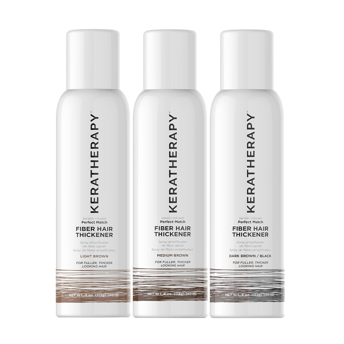 Spray de fibres amplificateur