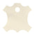 Bac THEO 2-seat fixed White Basin