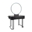 NICOLE Black Dressing Table LED Lighting