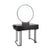 NICOLE Black Dressing Table LED Lighting