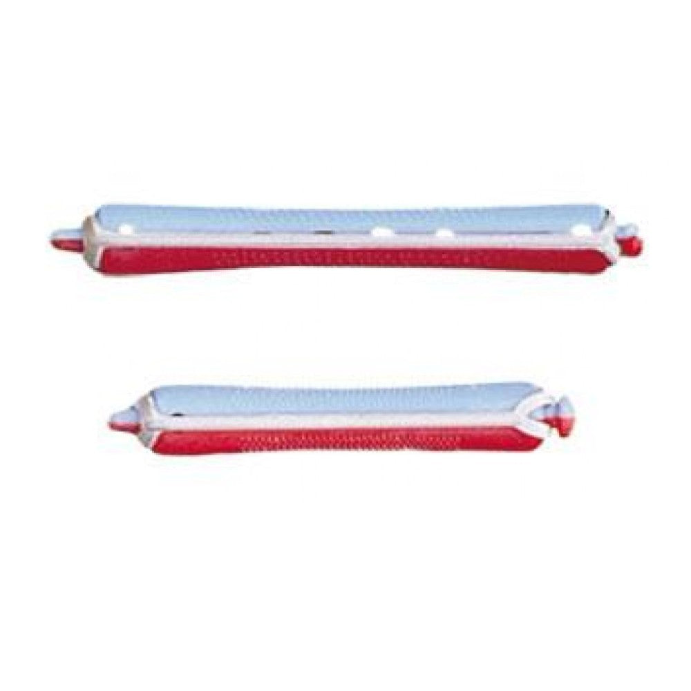 Bigoudis permanente Bleu/rouge