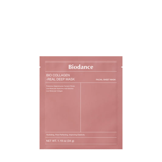 Organic Collagen Face Masks X4