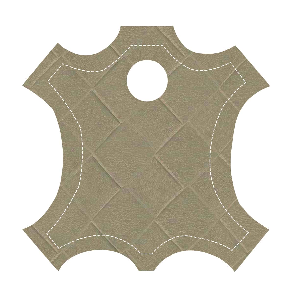 Fauteuil EUFEMIA SHELL Base Opera