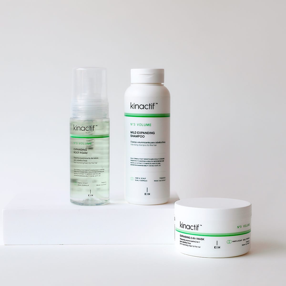 Mousse Epaississante de racines Kinactif