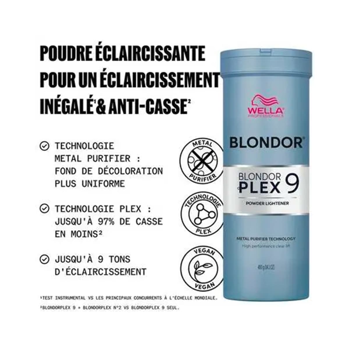 Poudre Décolorante 9 Tons Blondorplex