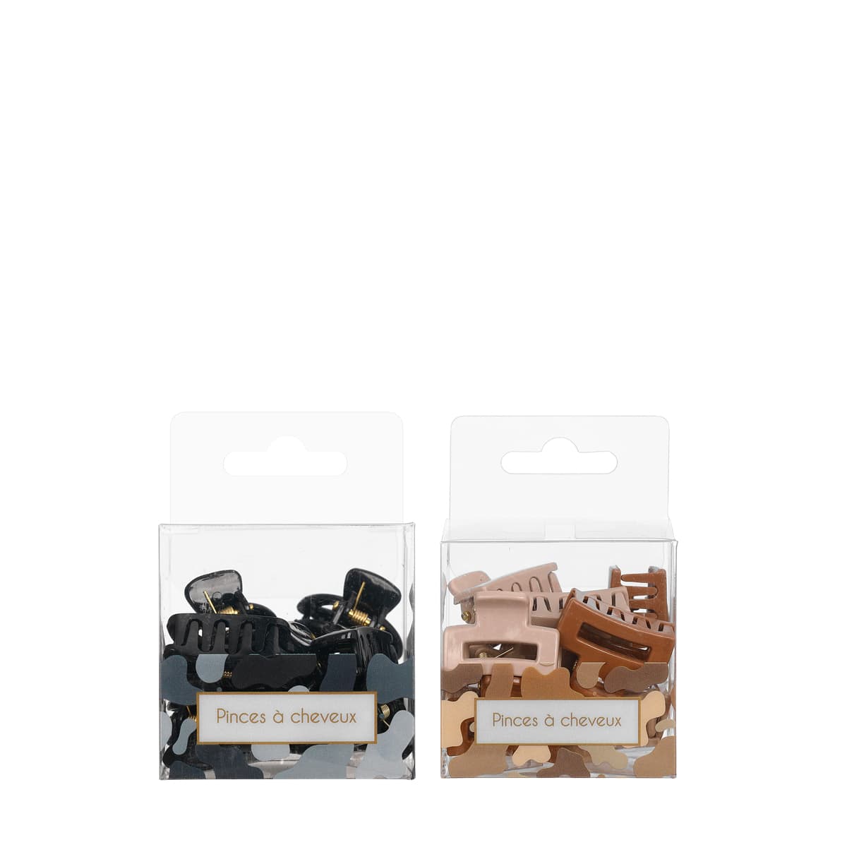 Boîte de 10 Mini Pinces Cheveux