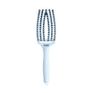 Fingerbrush Boar & Nylon Bristle Pastel Blue