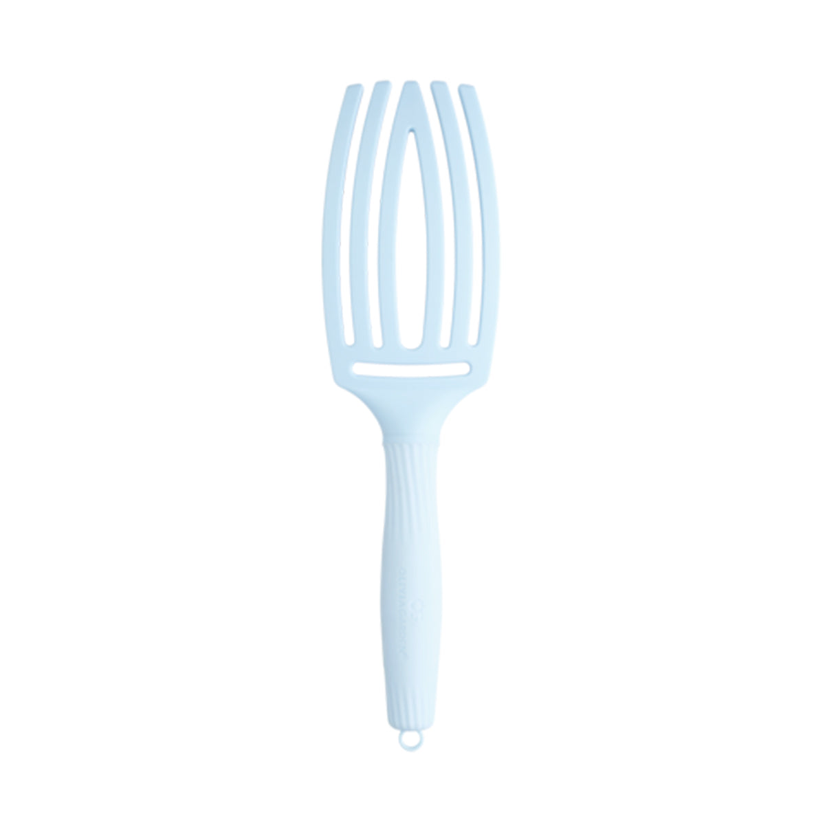 Fingerbrush Boar & Nylon Bristle Pastel Blue