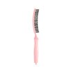 FINGERBRUSH Care Iconic Double Nylon Pastel Pink Brush