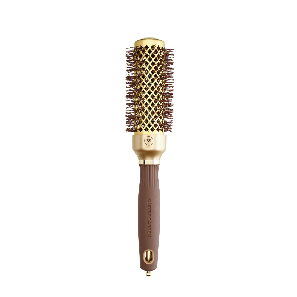 Expert Blowout Shine Gold & Brown Brush