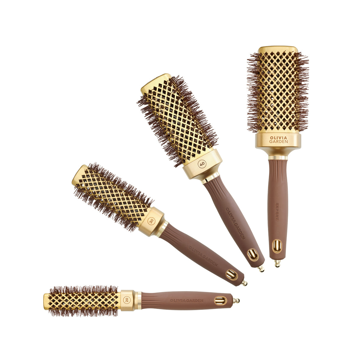 Brosse Expert Blowout Straight Gold & Brown