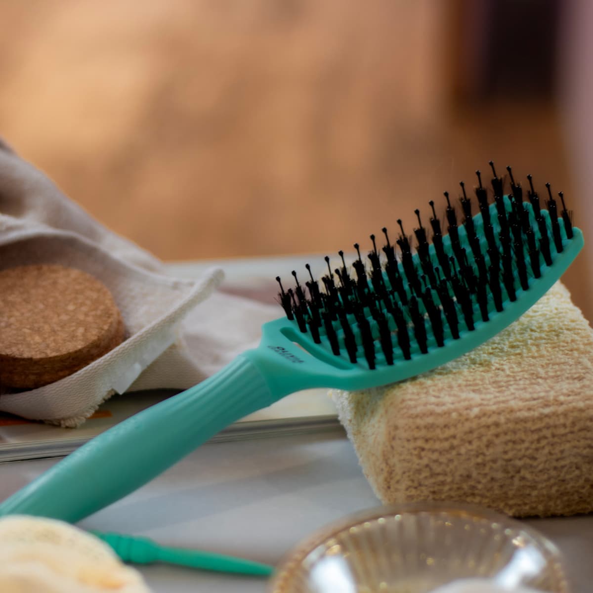 Brosse FINGERBRUSH CAR IONIC Sanglier & Nylon taille M
