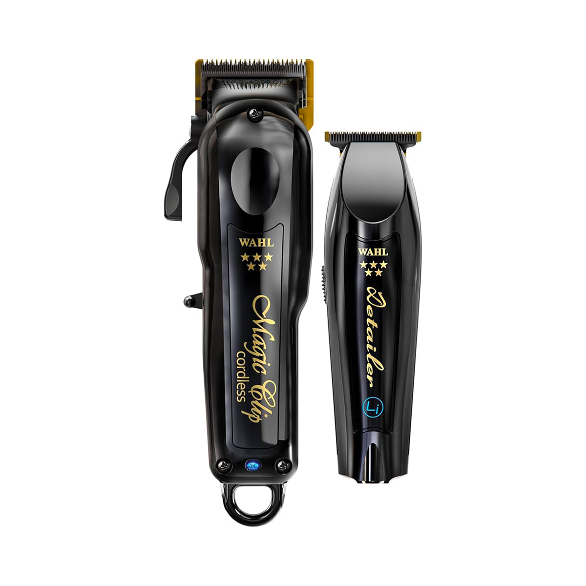 Cordless Black Barber Clipper Set