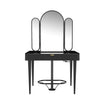 Hairdressing Station SARAH Plus Central 2-Seater Black