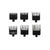 Black Attachment Combs x6 for 2020C Clipper