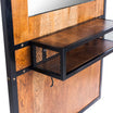 RICHARD Dressing Table Black + Wood