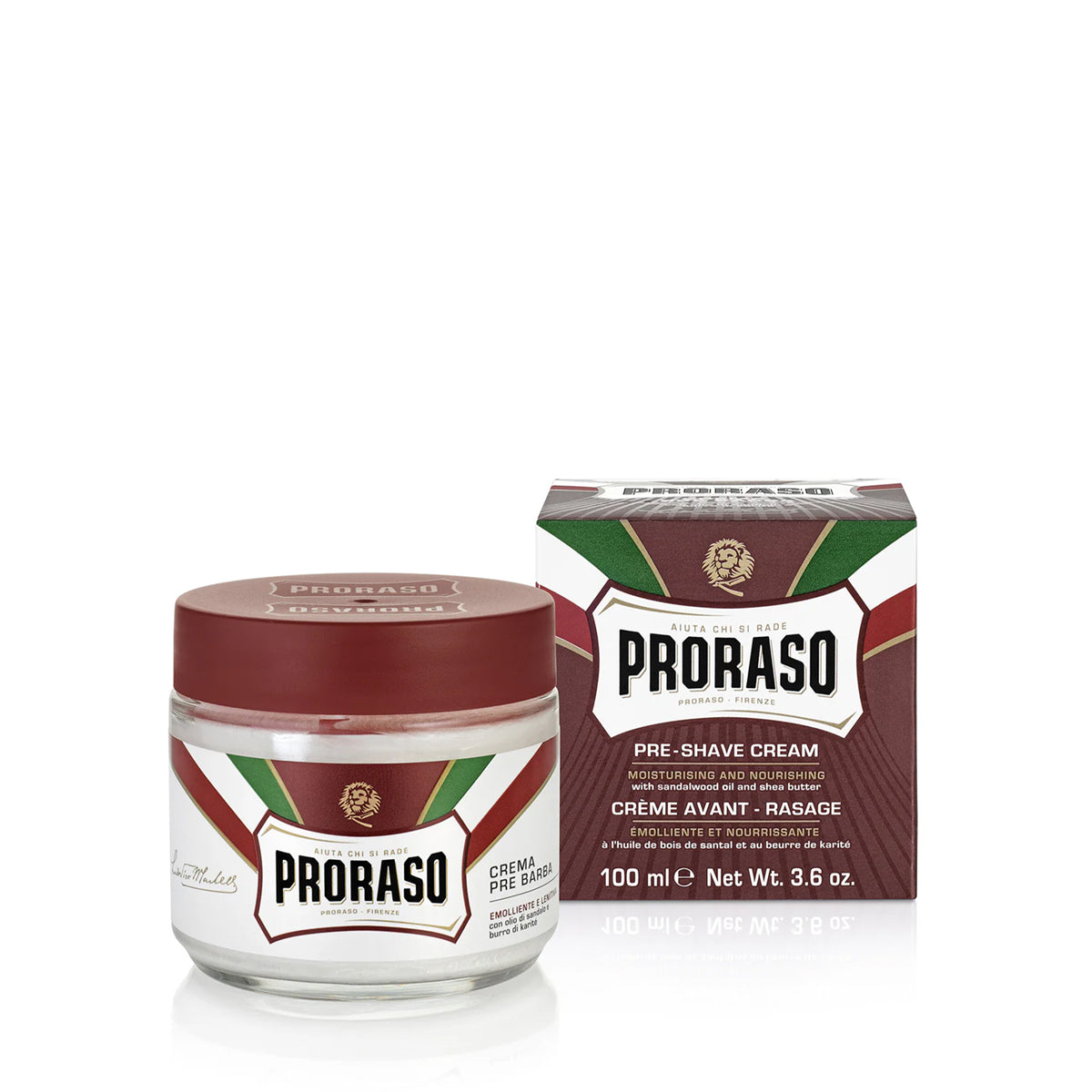 Crème avant rasage