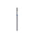 Blue Cylinder Diamond Tip 2.5mm Diameter