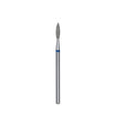 Pointed Flame Diamond Bit Blue Diameter 2.1mm