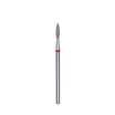 Embout Diamant Flamme Pointue Rouge Diamètre 2,1mm