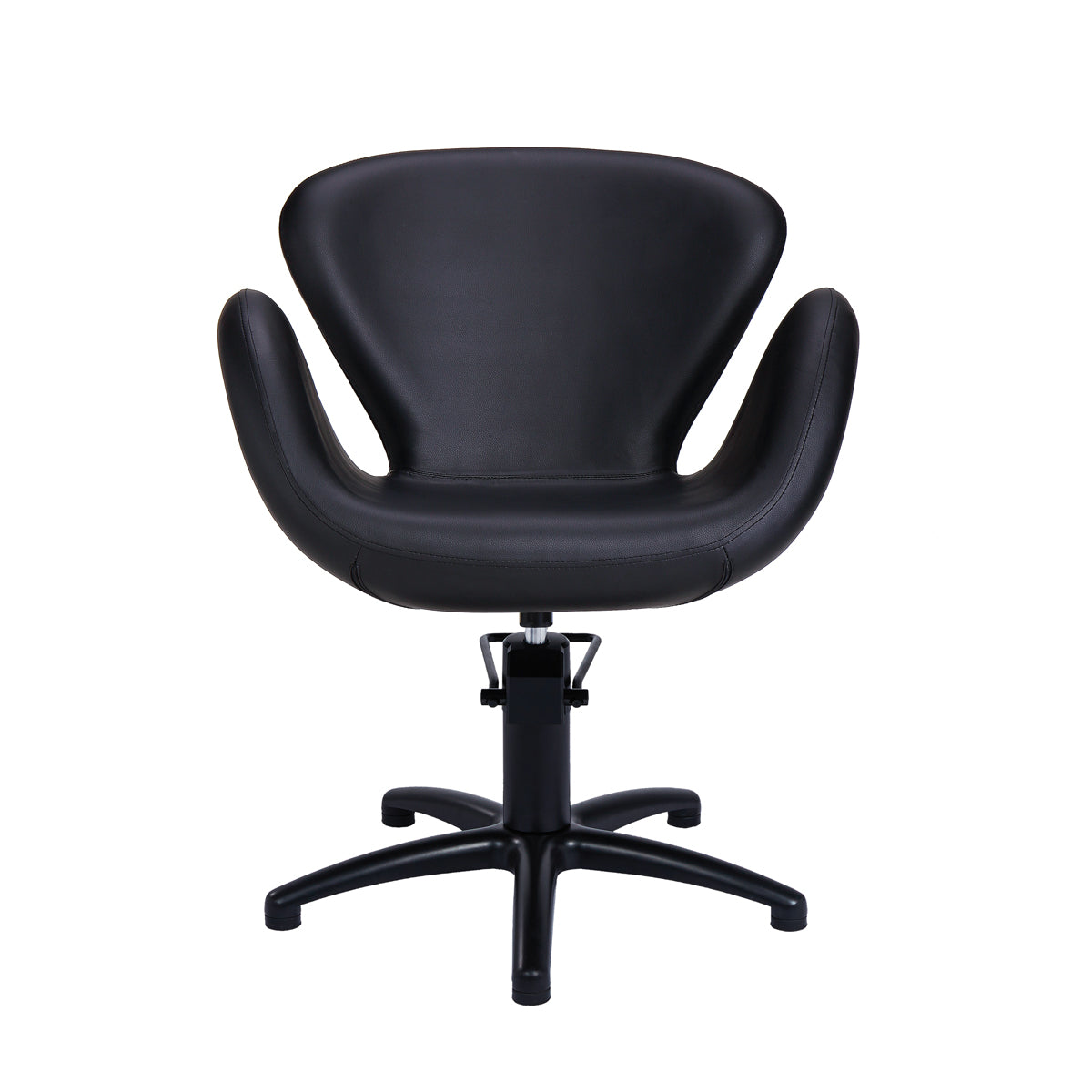 CHLOE Hairdressing Chair Black Black Star Base