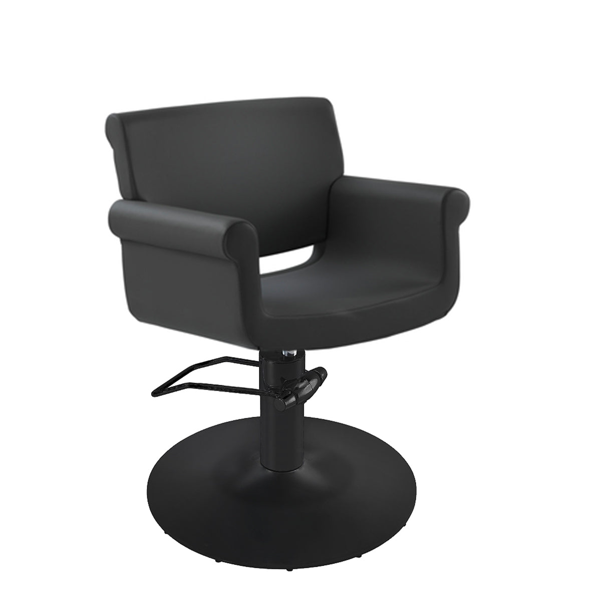 MONIQUE Black Armchair Block Base