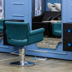 MONIQUE Black Armchair Block Base