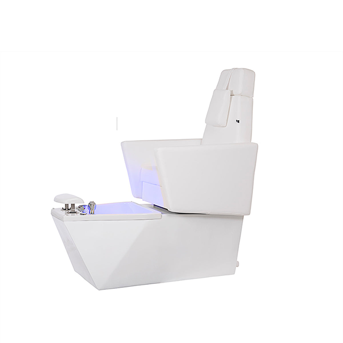 GENTLE Pedicure Chair with White 2-Motor Footbath