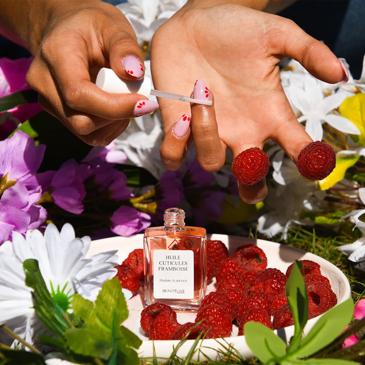 Huile cuticule à la Framboise Je suis vernis