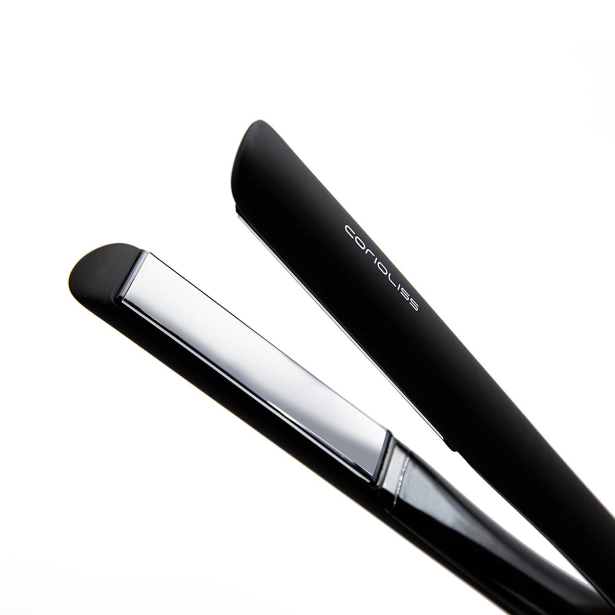 C5 Black Soft Touch Chrome Straightener