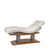 TROCH Electric Massage Table Heated White Light Wood Base 4 Motors