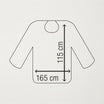 Peignoir NEWIX Microfibre Scratch Noir