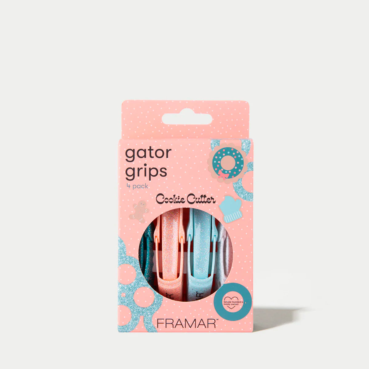 Cookie Cutter Hair Separator Clip