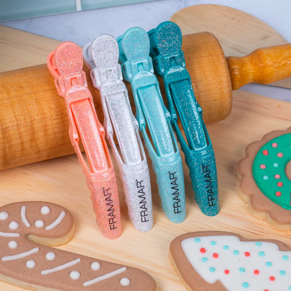 Cookie Cutter Hair Separator Clip