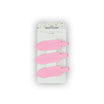 3-Pack Pink No-Crease Hair Clips