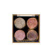 Palette 4 Ombres à Paupières Pailletées
