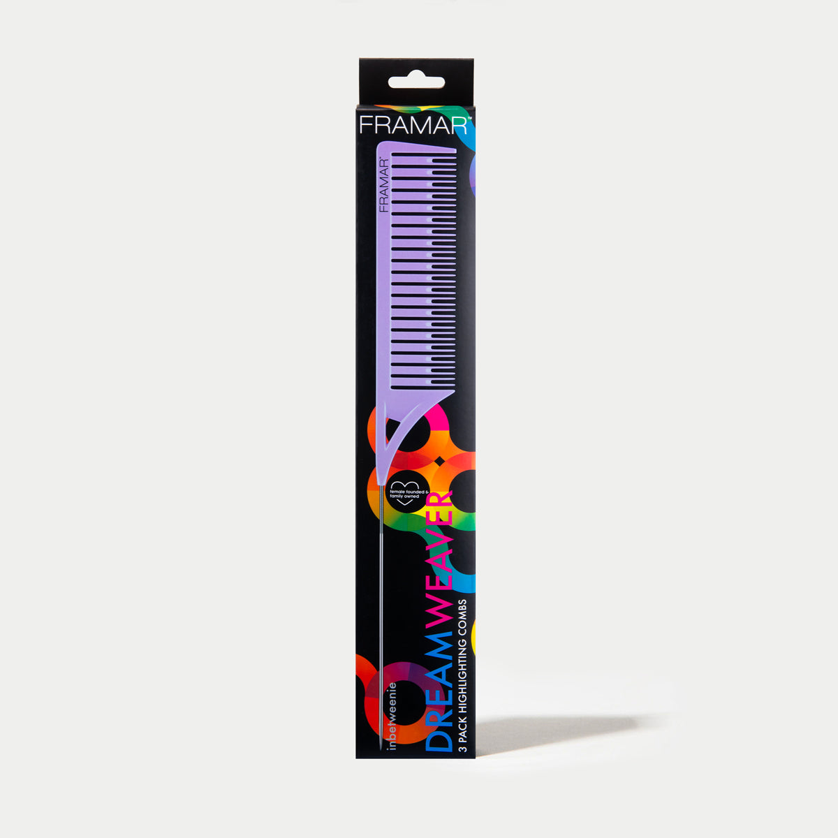 Peigne Queue Metal Couleur X3