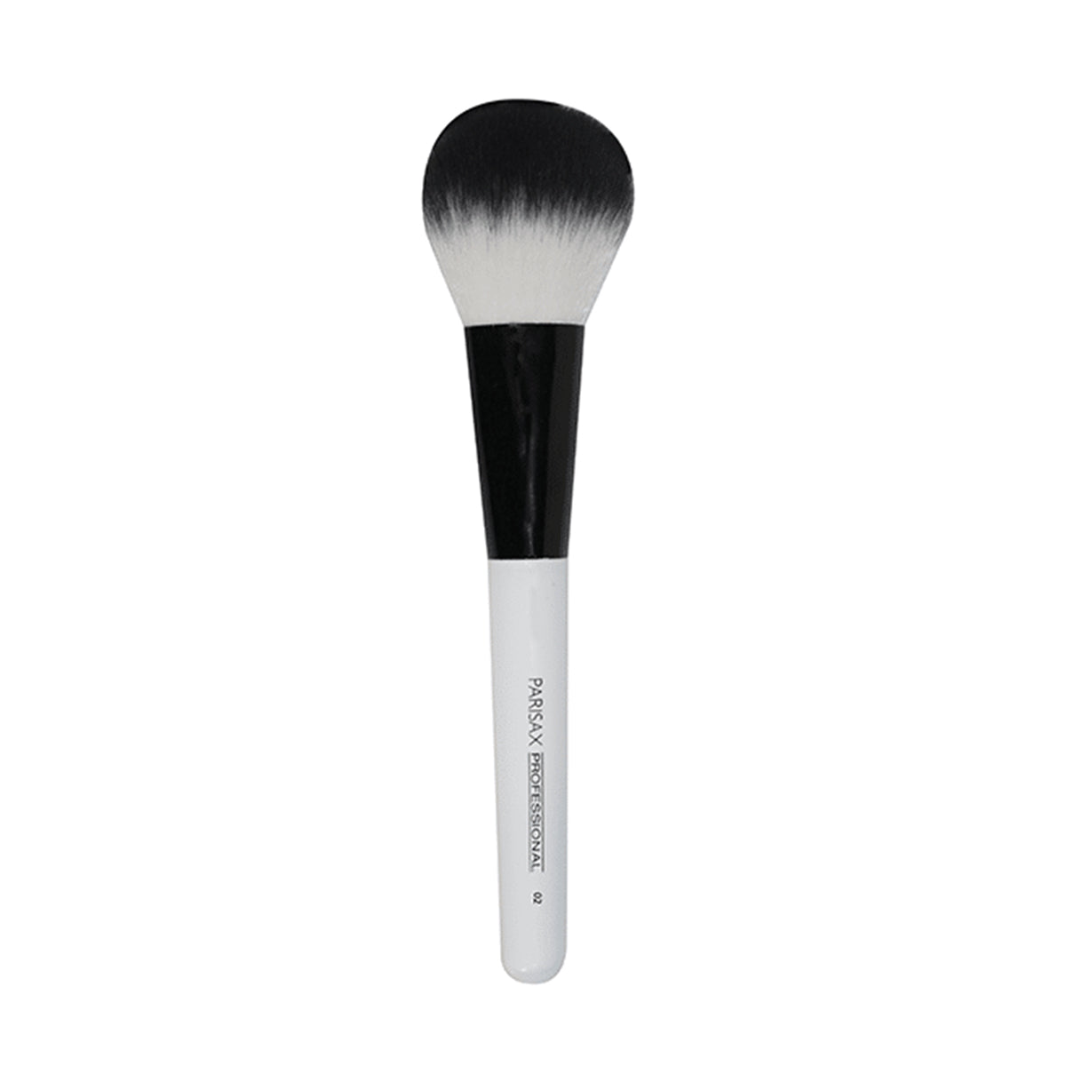 Black and White Nylon Blush Brush