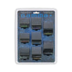 Set of 8 Black Double Magnet Counter-Combs