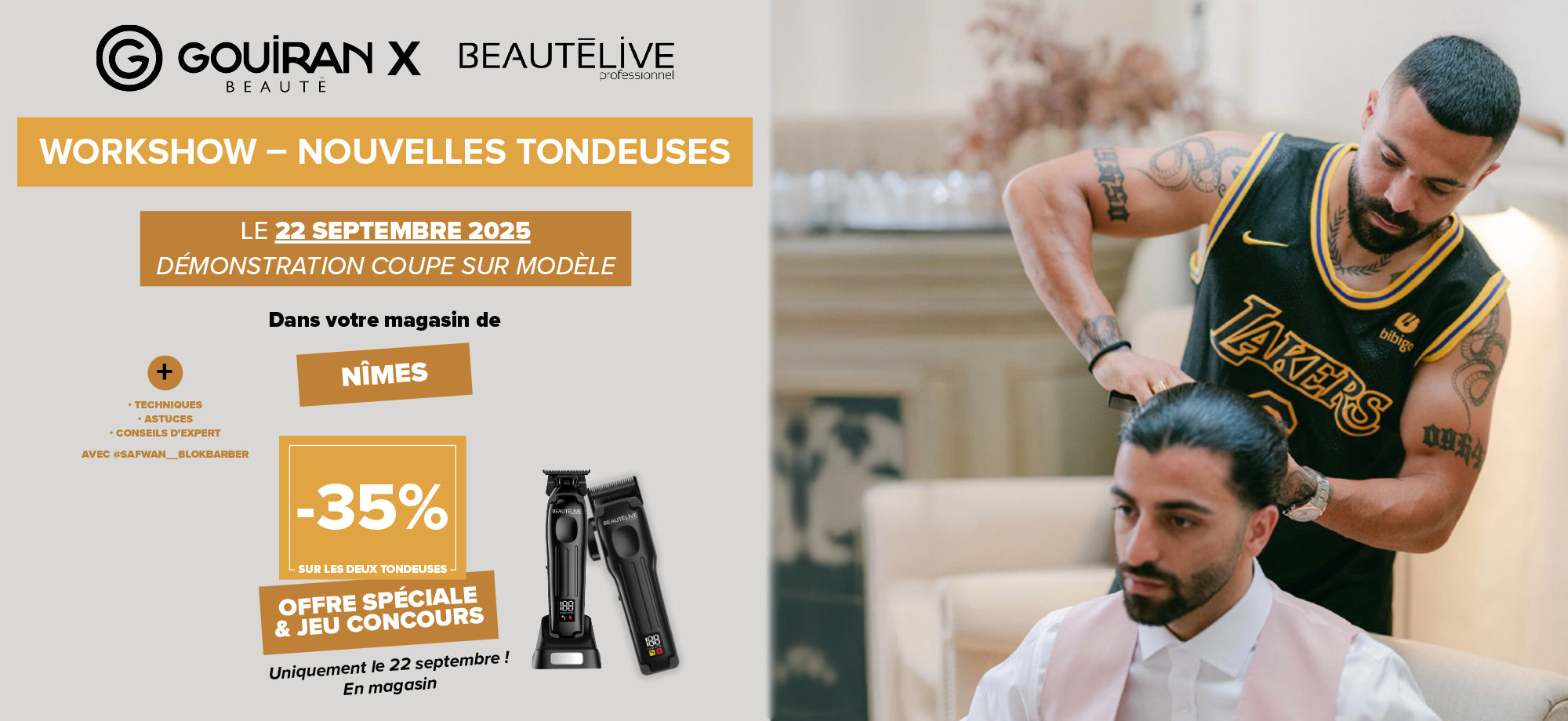 Gagnez une tondeuse Beautélive